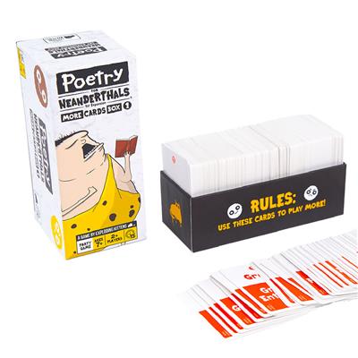 Poetry For NEANDERTHALS 1st Expansion MORE CARDS BOX 1 - #shop_name AsmodeeBoard Games