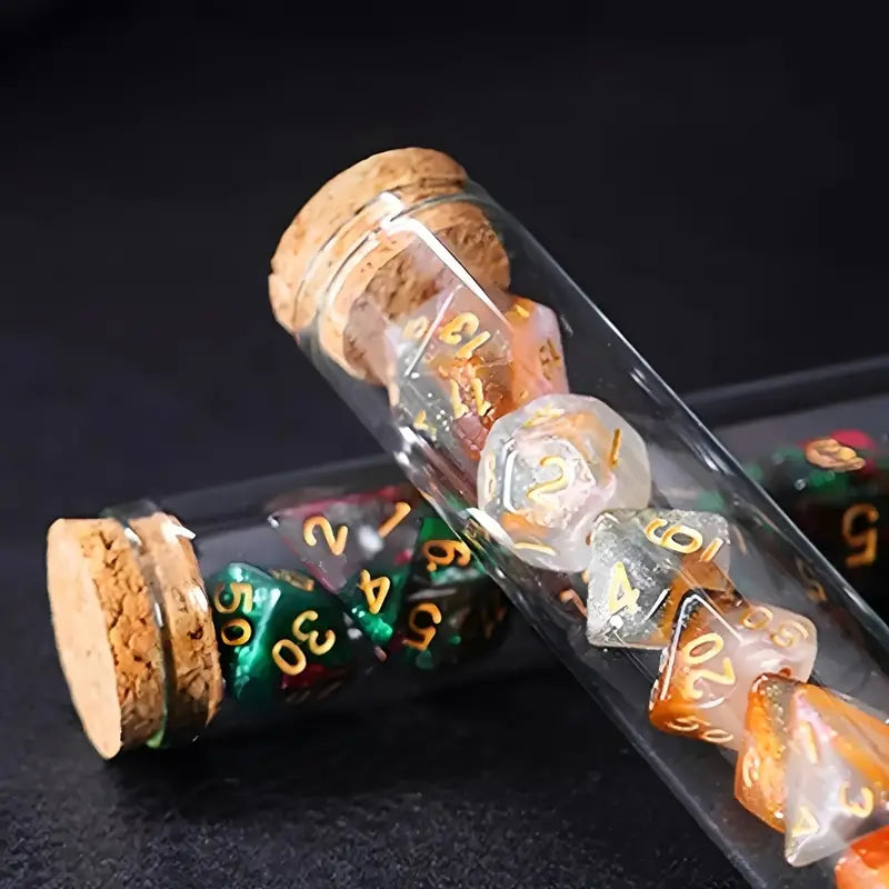 Potion Flask Enchanting Dice Set / 7