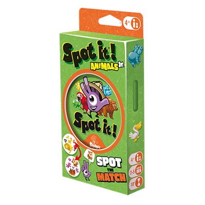 Spot it! ANIMALS Jr. - #shop_name AsmodeeBoard Games