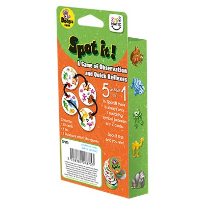 Spot it! ANIMALS Jr. - #shop_name AsmodeeBoard Games