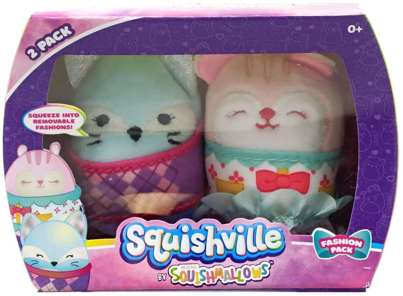 Squishville by Squishmallows™ 2 Pack Mini Plush - #shop_name License 2 PlayPlush
