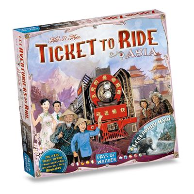 Ticket To Ride ASIA - #shop_name AsmodeeBoard Games