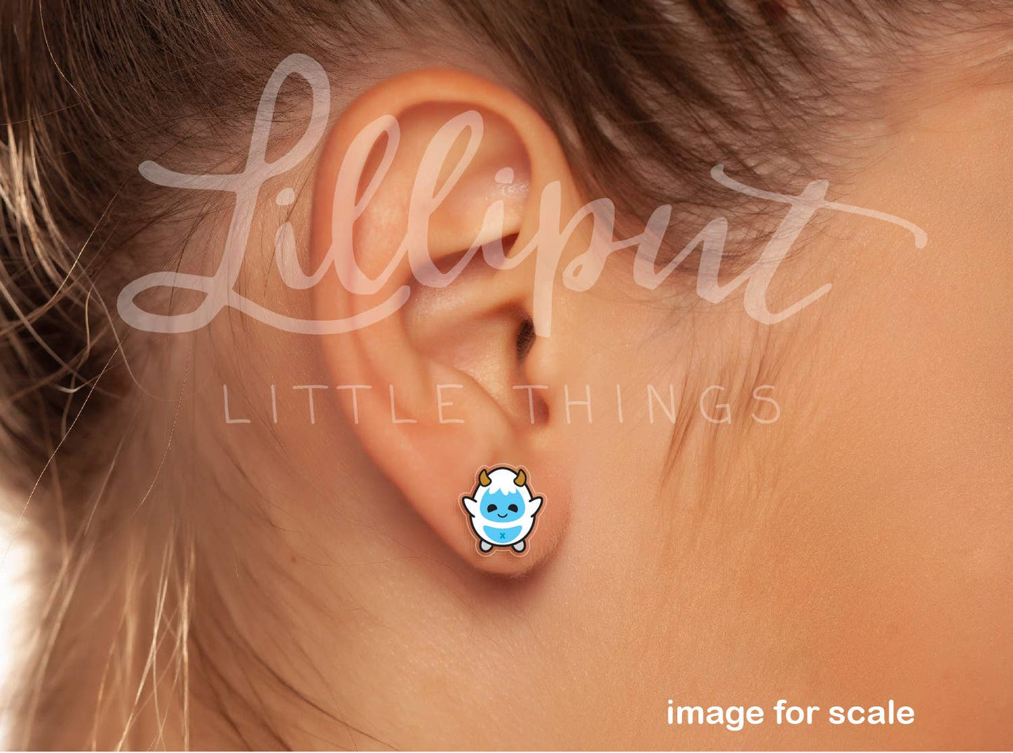 Yeti Earrings - #shop_name Lilliput Little ThingsGifts