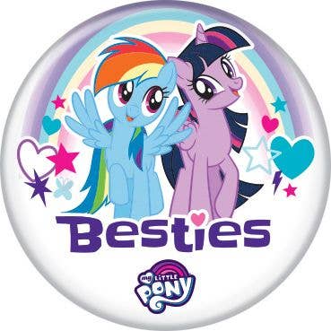 My Little Pony Besties Buttons 1.25" Round