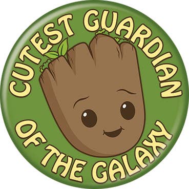 Marvel Comics© I Am Groot Cutest Guardian Buttons 1.25"