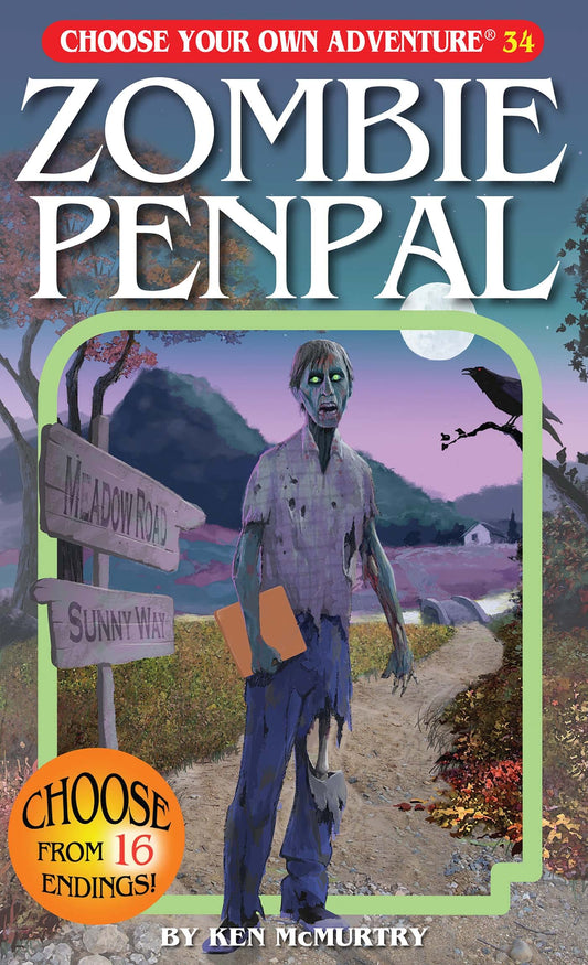 Zombie Penpal Choose Your Own Adventure Book