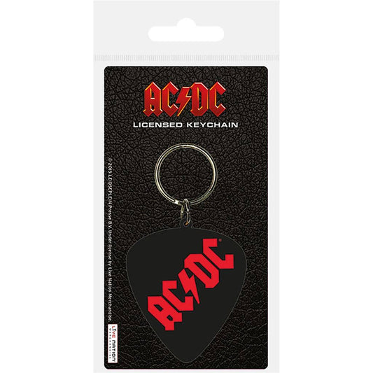 AC/DC Keychain (Plectrum)