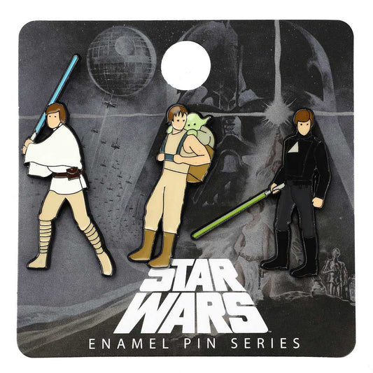 Star Wars Luke Skywalker Jedi Story Lapel Pins