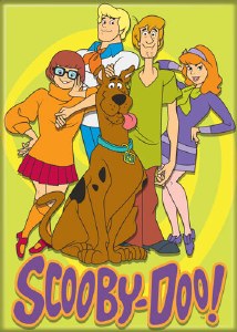 SCOOBY DOO GROUP MAGNET