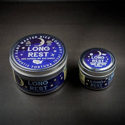 Game Master Dice - Long Rest Gaming Candle
