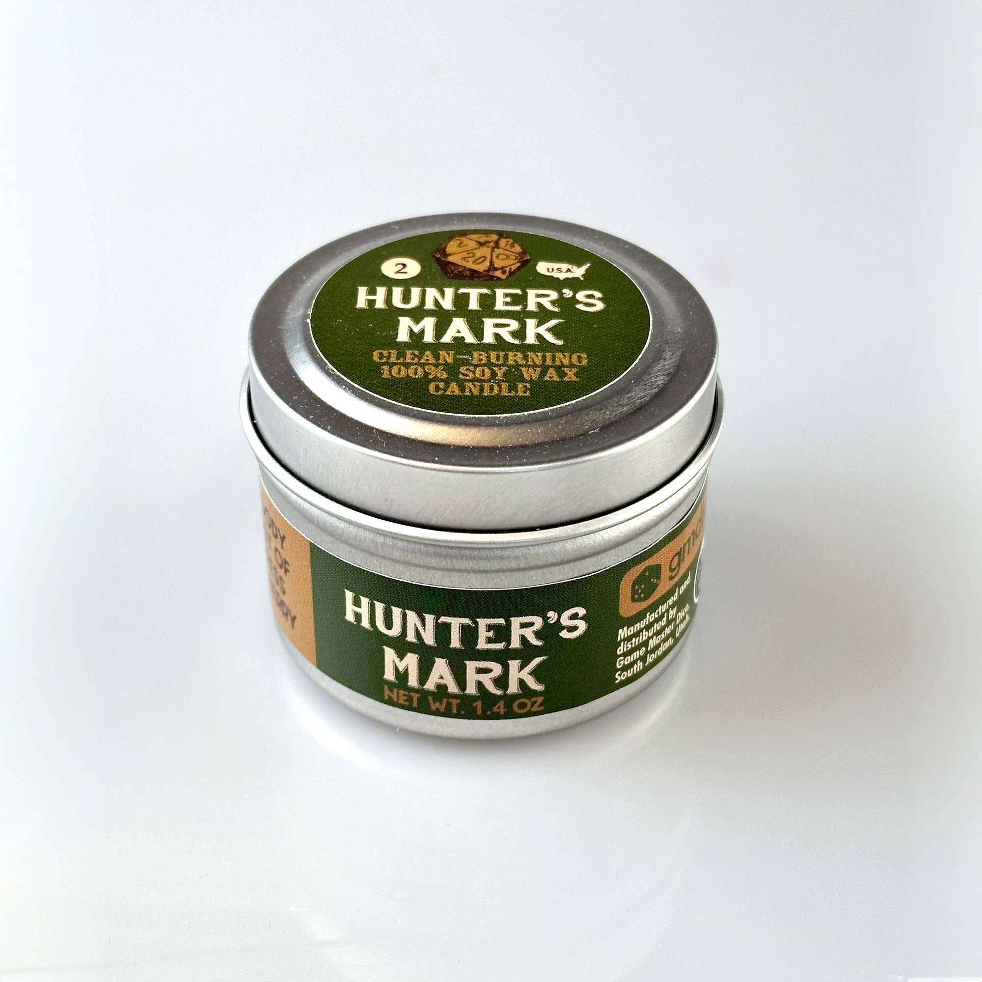 Game Master Dice - Hunter's Mark Gaming Candle
