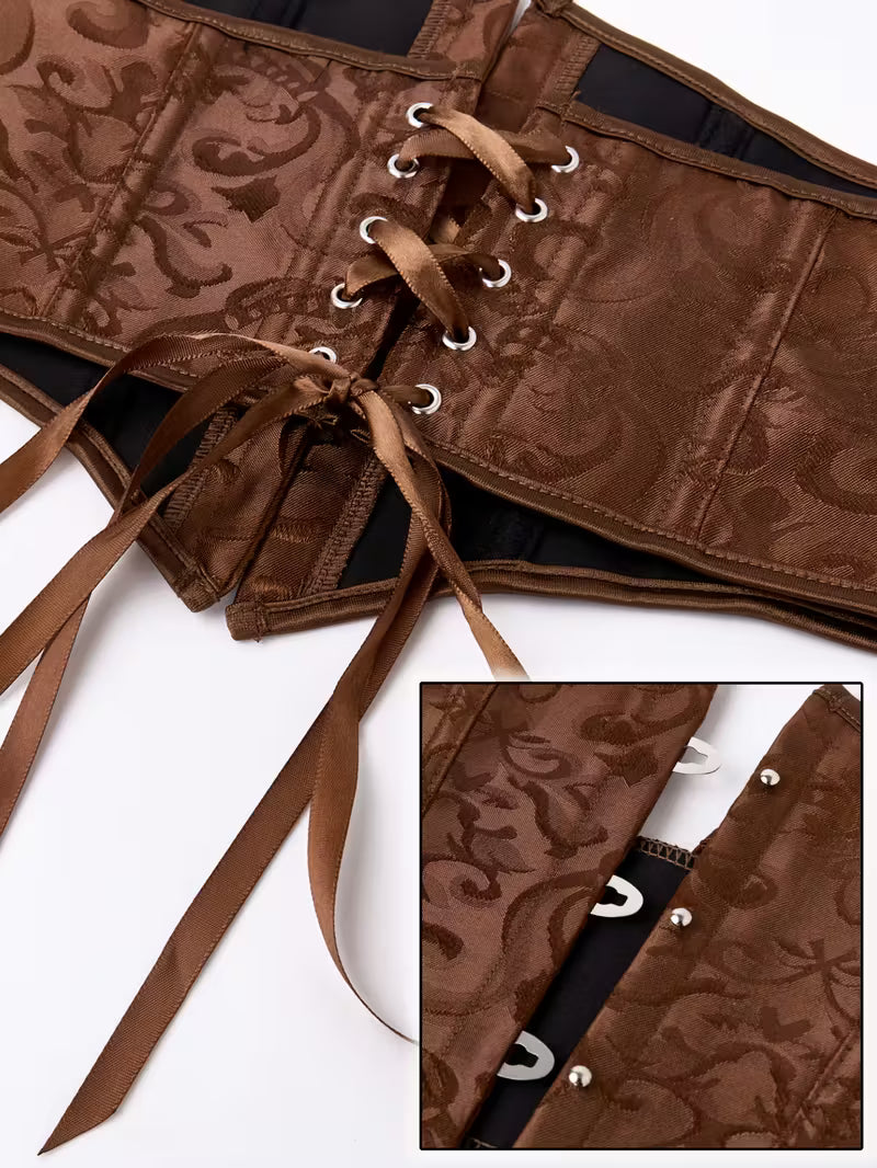 Brown Vintage Corset / Body Shaper