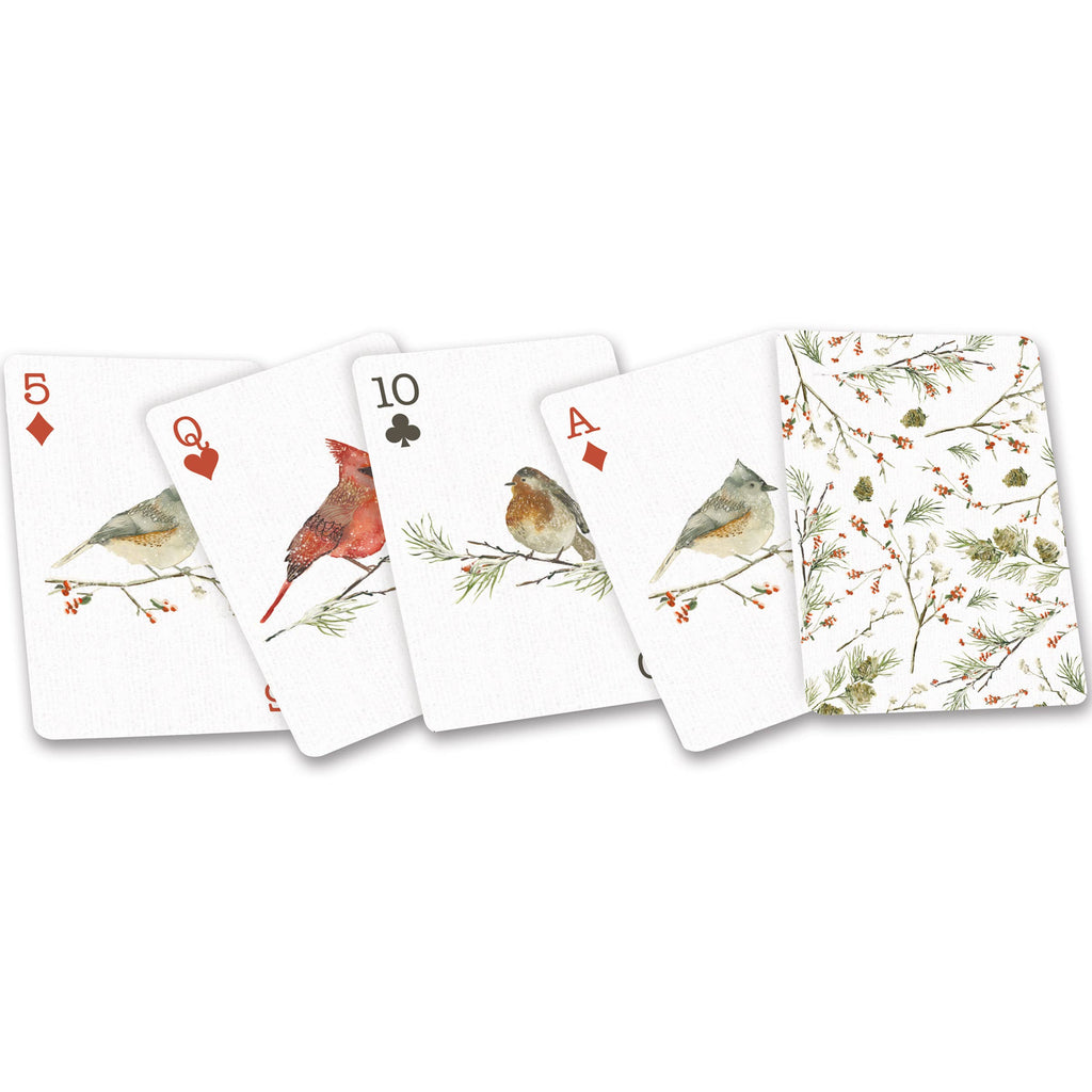 Primitives by Kathy - Winter Birds Playing Cards