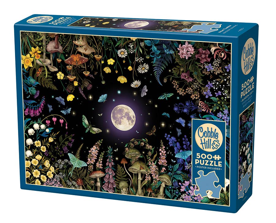 Outset Games and Cobble Hill Puzzles - Night Garden 500pc puzzle