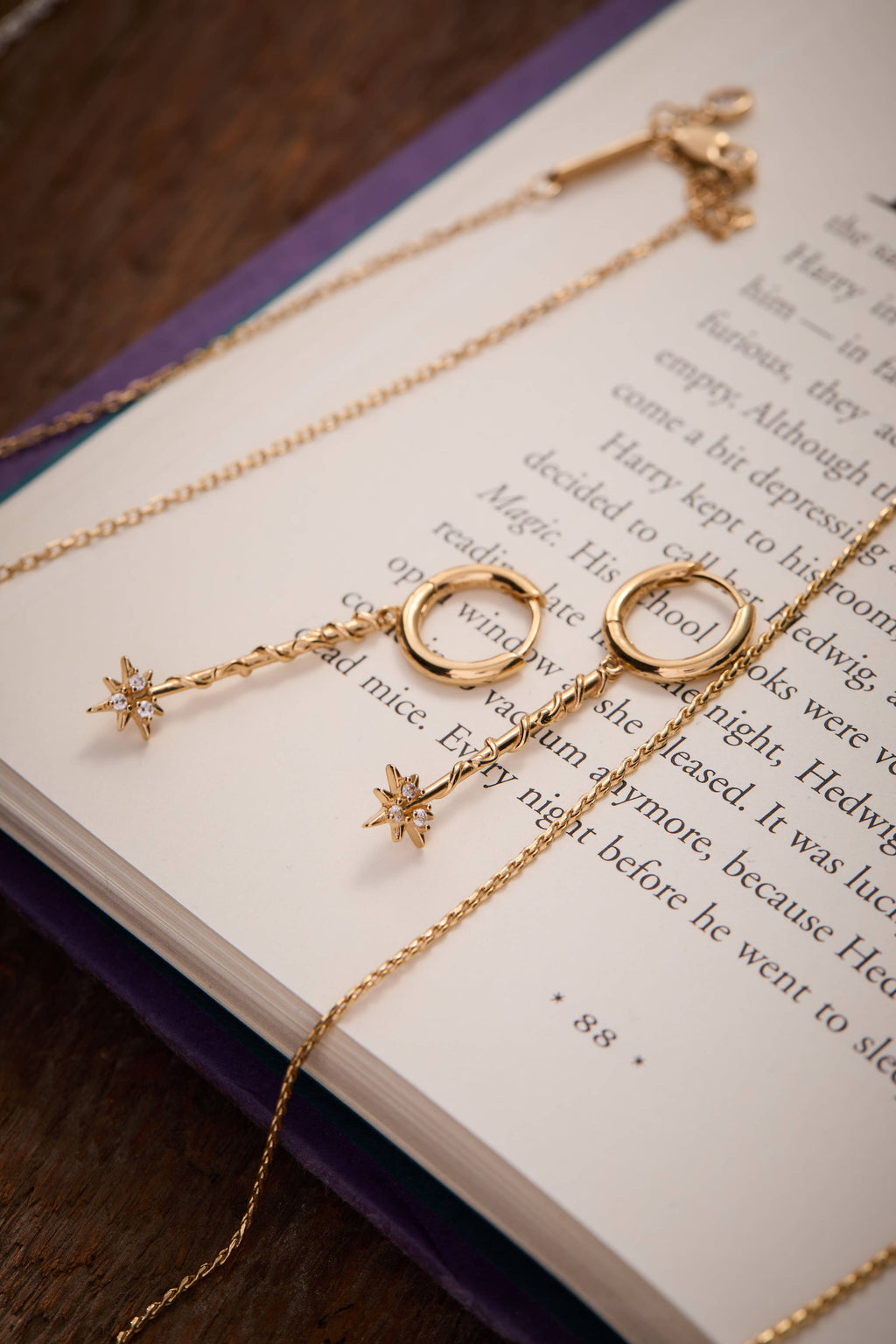 Alex and Ani - Harry Potter™ Hermione Wand Earrings