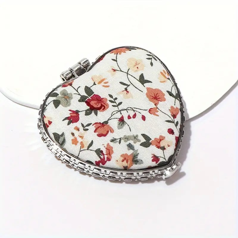 Floral Mirror Compact