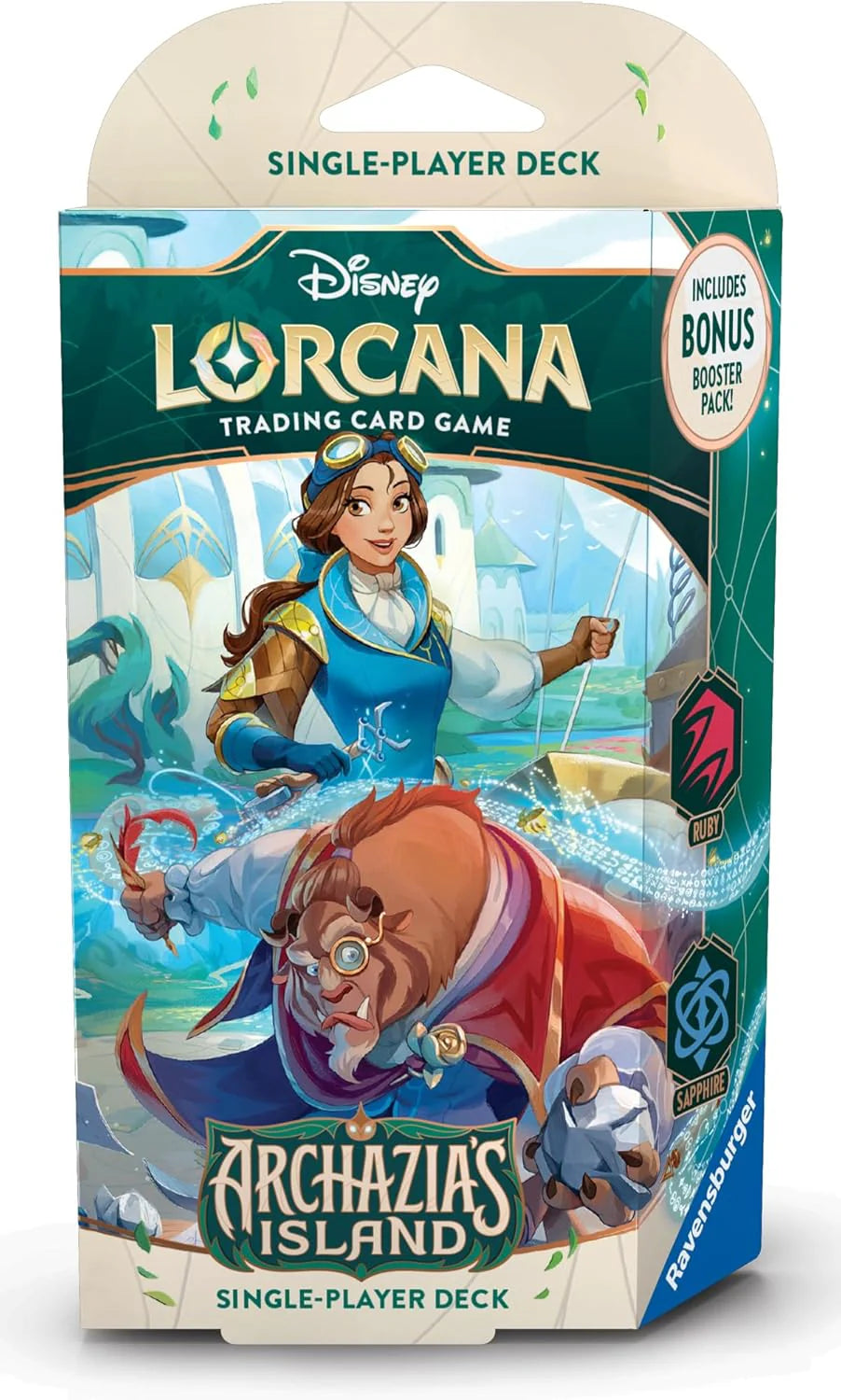 Disney Lorcana TCG: Archazia’s Starter Deck - Ruby and Sapphire