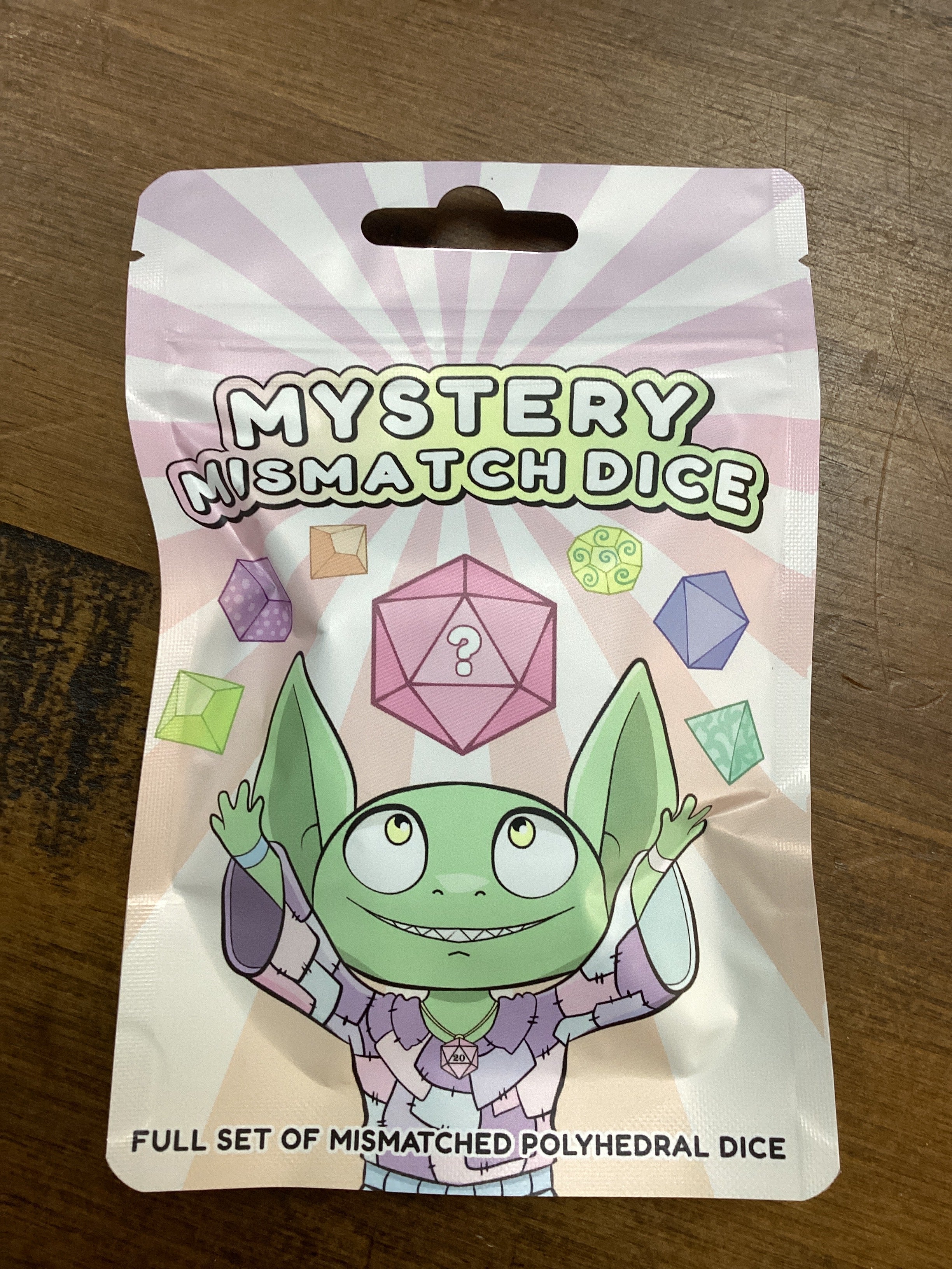 Mystery Dice Goblin: Full Set Mismatched