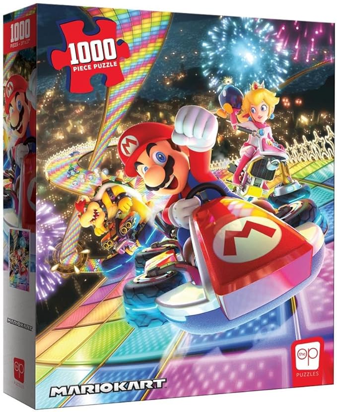 Mario Kart Rainbow Road 1000 piece puzzle