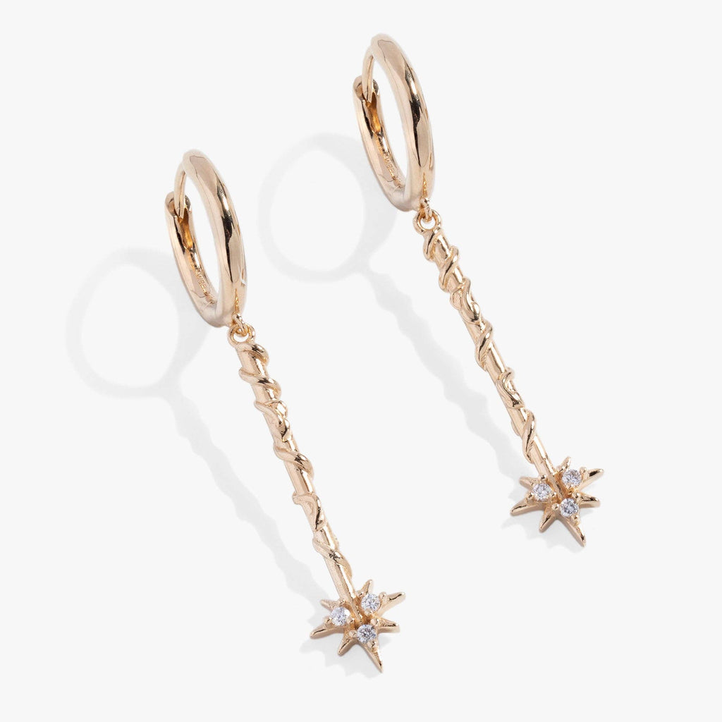 Alex and Ani - Harry Potter™ Hermione Wand Earrings