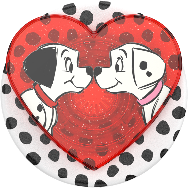 PopSockets - PopSockets MagSafe Disney D Glitter Heart Two Cute
