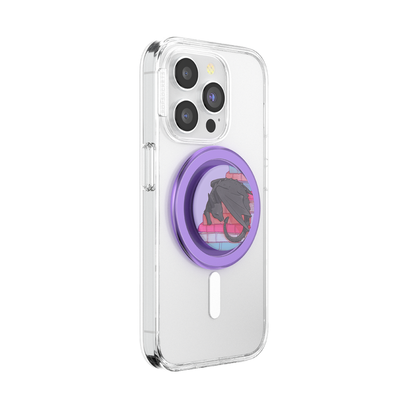 PopSockets - PopSockets MagSafe Phone Grip - Curled Up With A Good Book