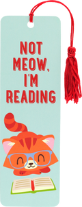 Peter Pauper Press - Not Meow, I'm Reading Children's Bookmark