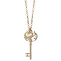 ZAD - Vintage Key to your Heart Gold Necklace