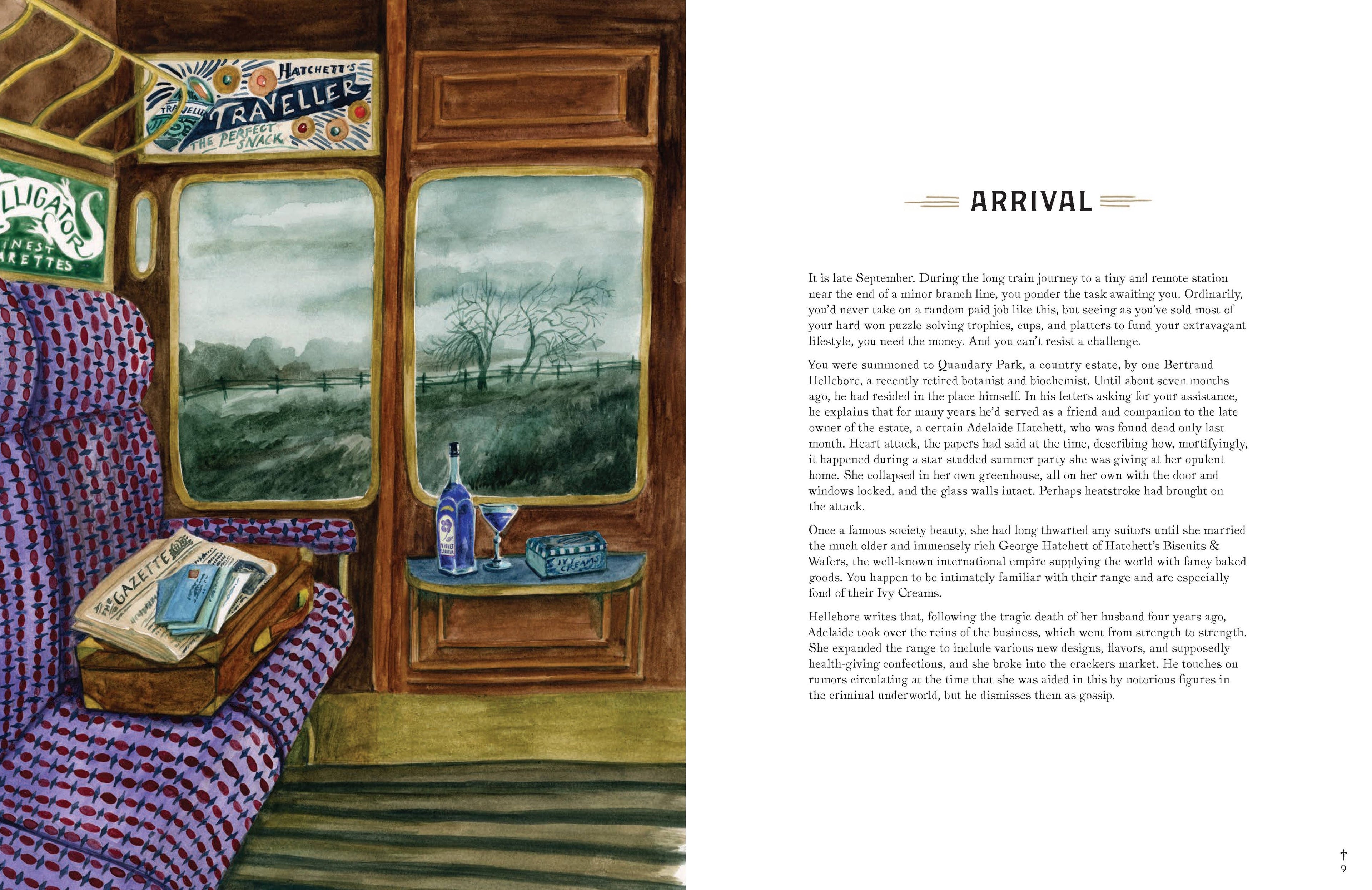 Chronicle Books - Murder Most Puzzling: Perilous Puzzles of Quandary Park