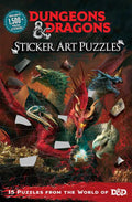Simon & Schuster - Dungeons & Dragons Sticker Art Puzzles by Steve Behling