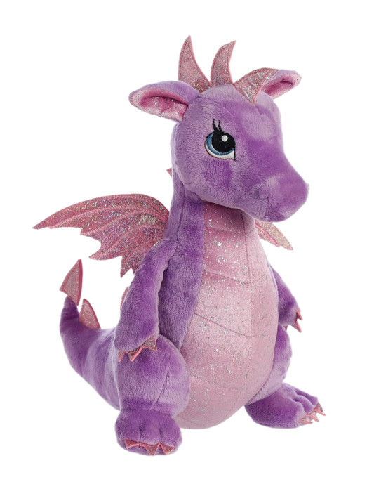 12" LARKSPUR DRAGON - #shop_name AuroraPlush