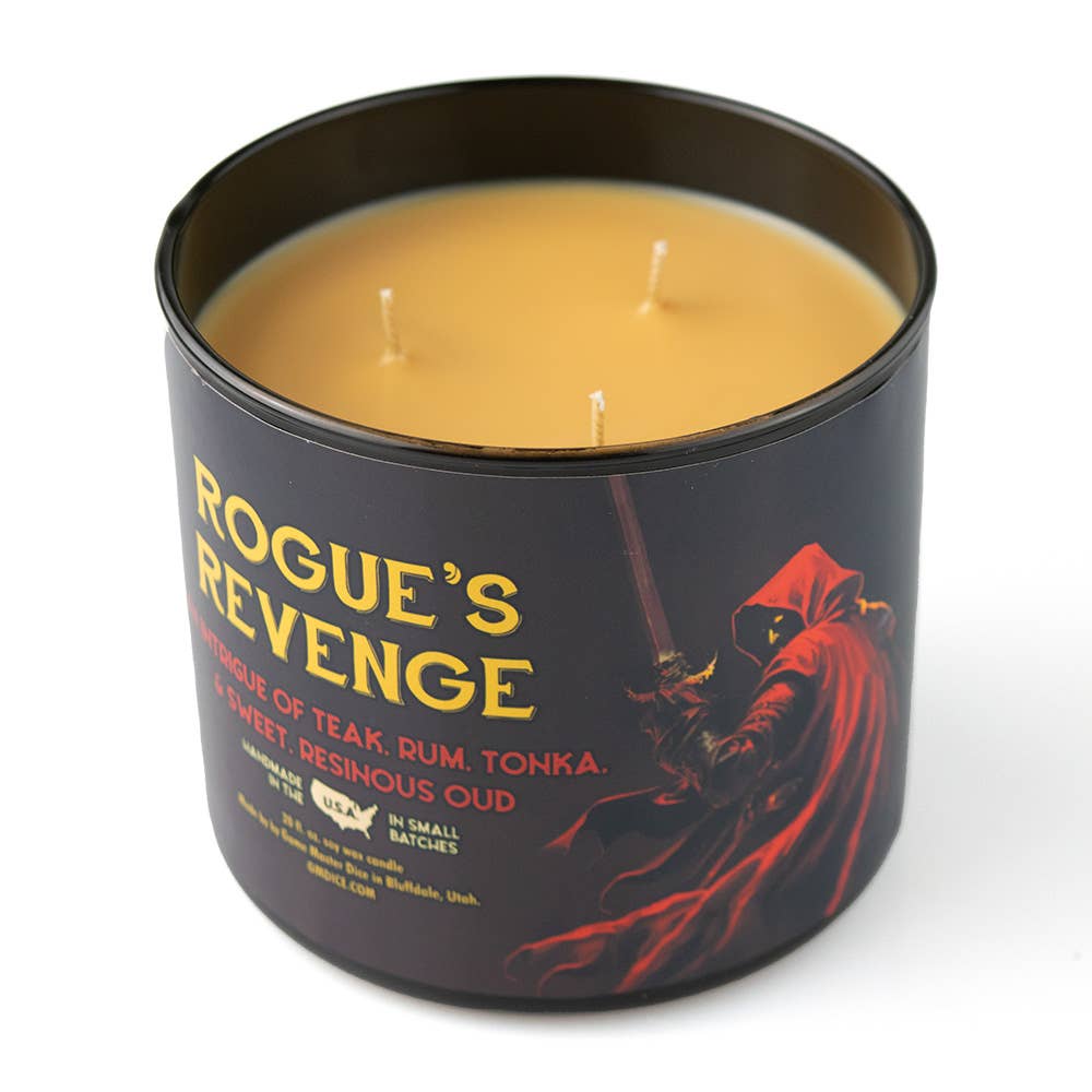 Game Master Dice - Rogue's Revenge Gaming Candle