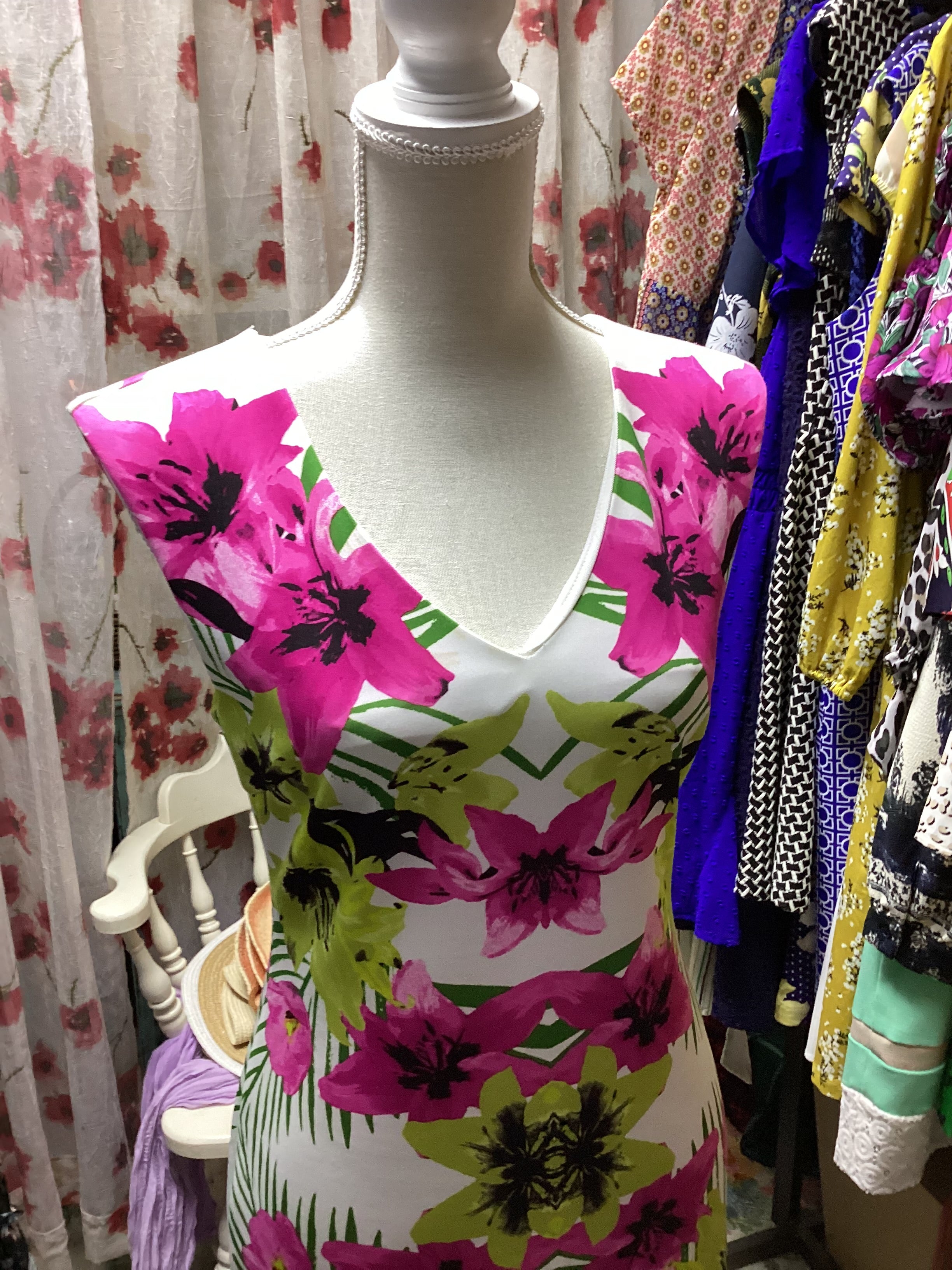 I.N.C International concepts : floral multicolored Dress Size Medium