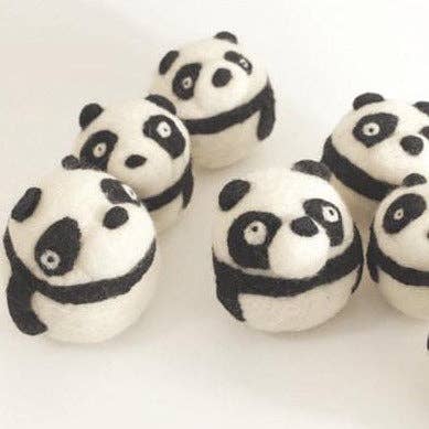 Woolbuddy - Needle Felting Panda Kit