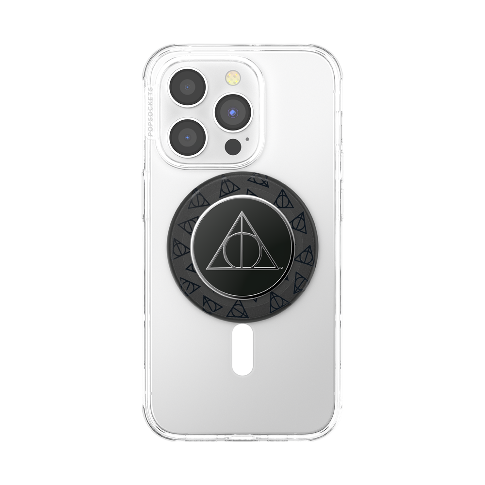 PopSockets - PopSockets MagSafe Phone Grip - Enamel Deathly Hallows