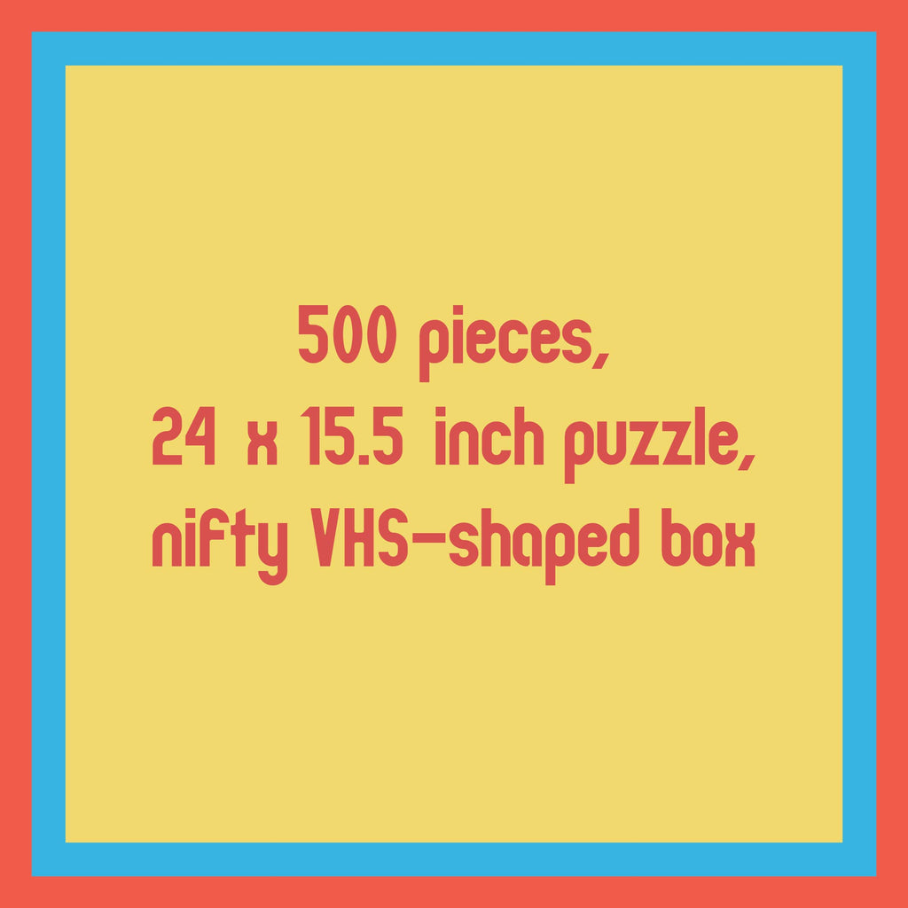 Chronicle Books - Mysteries of the 80s Death by Crab Leg 500-Piece Puzzle