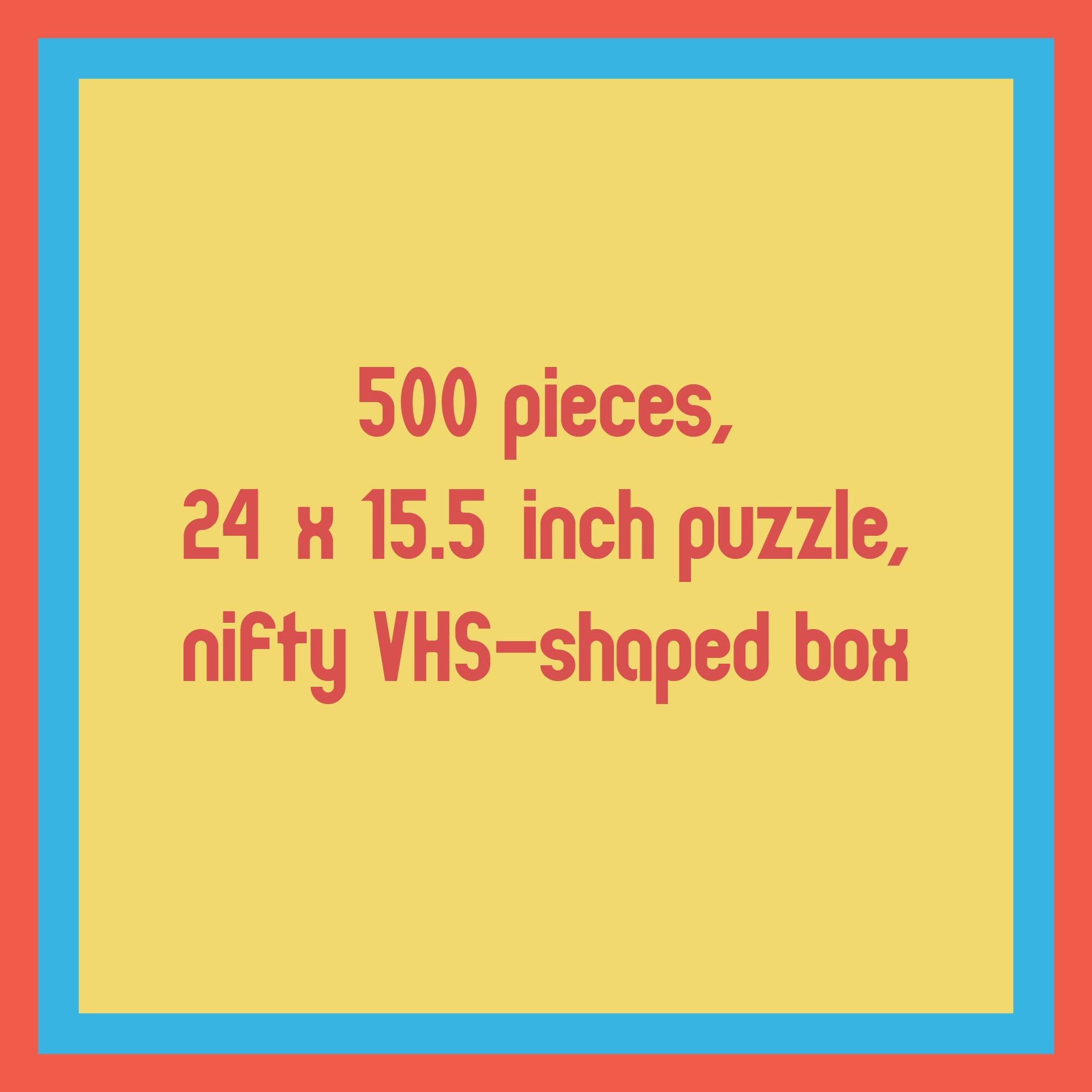 Chronicle Books - Mysteries of the 80s Death by Crab Leg 500-Piece Puzzle