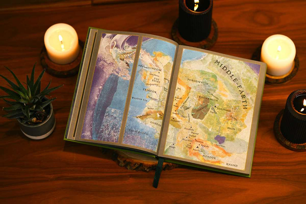 Simon & Schuster - Atlas of Tolkien Deluxe Edition by David Day