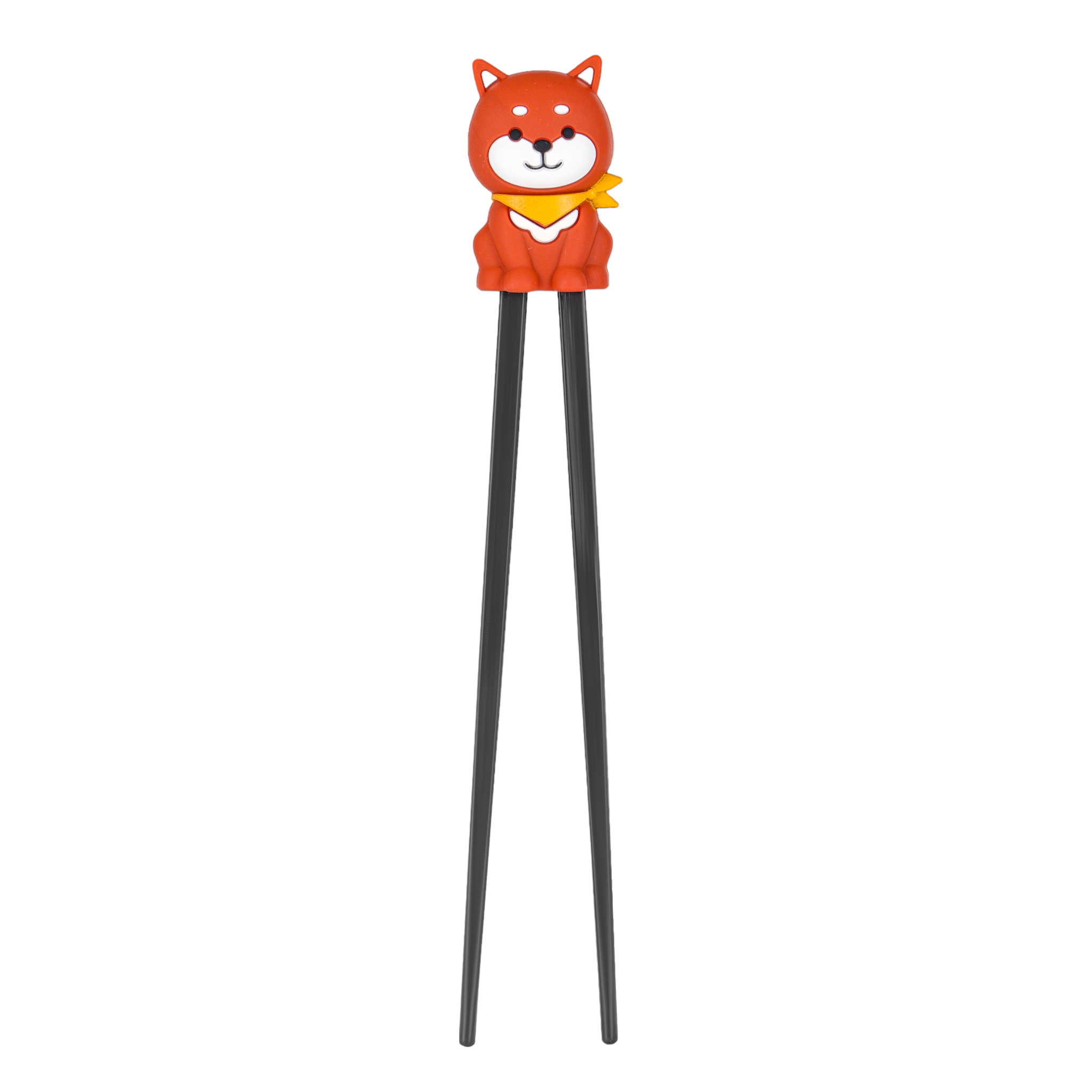 Shiba Inu Training Chopsticks Brown Silicone