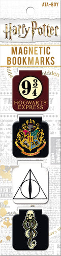 Ata-Boy - Harry Potter Magnetic Bookmark Set 3 Magnetic Bookmarks