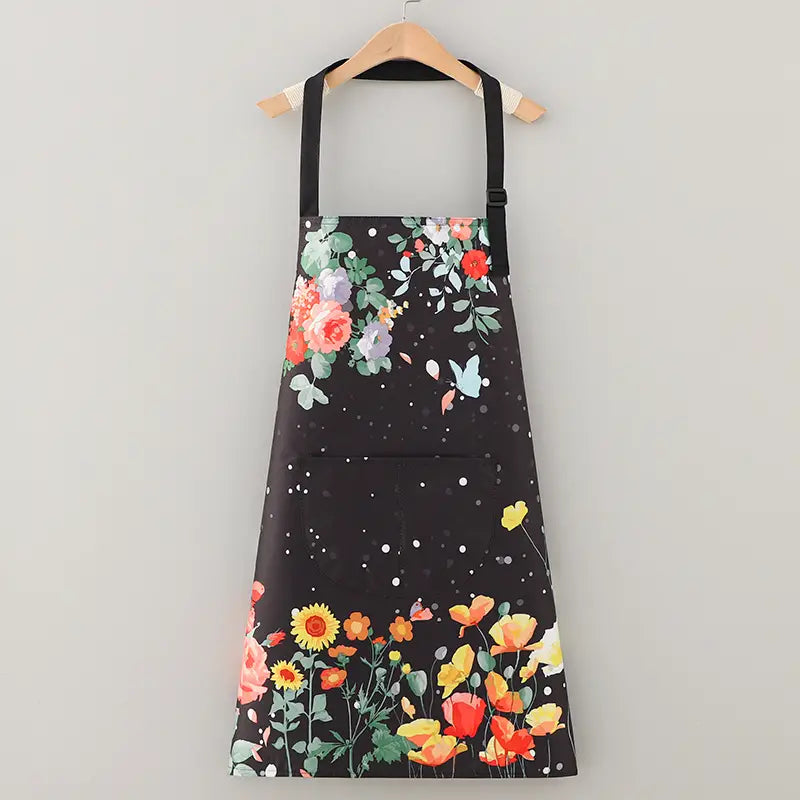 Painting Apron - Butterflies & Flowers