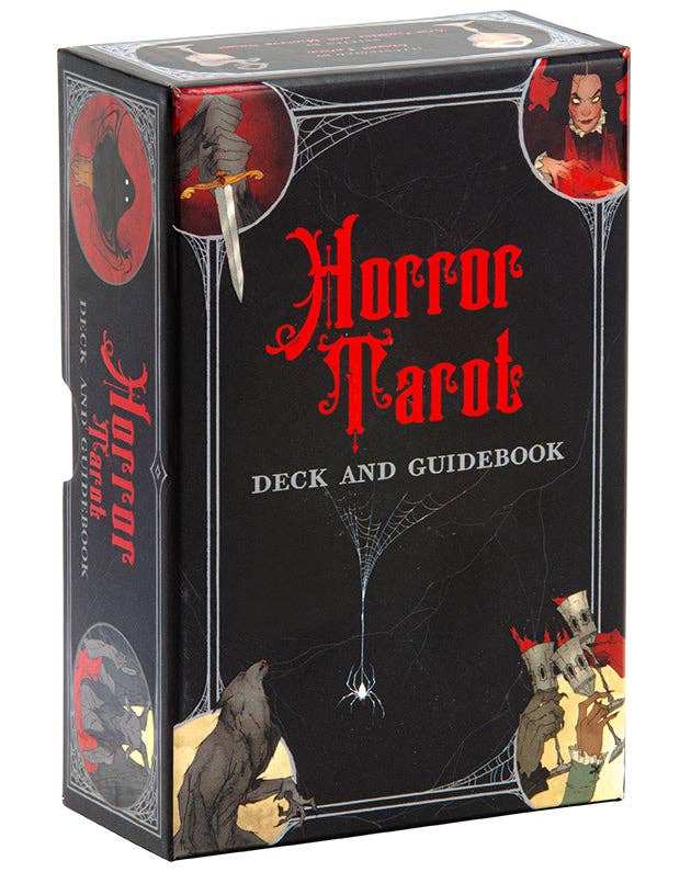 Insight Editions - #1 Pop Culture Publisher - Horror Tarot Deck and Guidebook