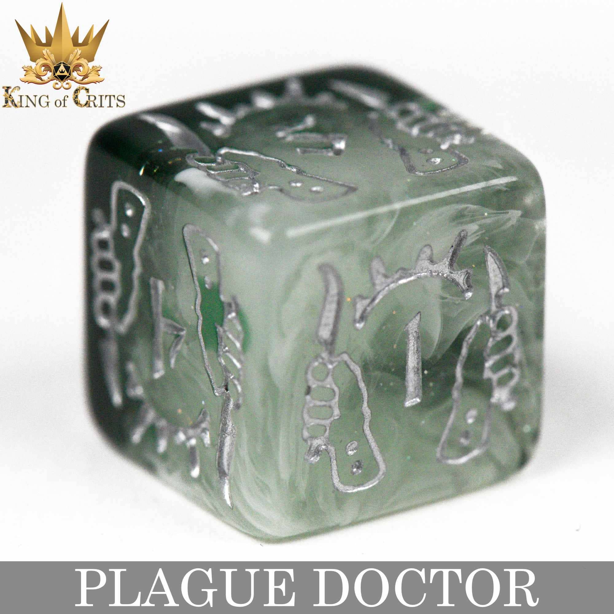 DNDDICE.COM - Plague Doctor - 11 Dice Set