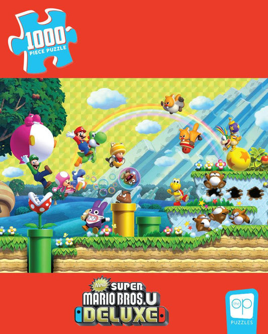 Super Mario U deluxe 1000 piece puzzle Chaos & fun