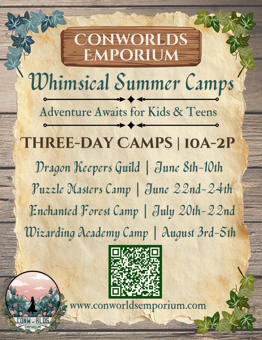 Puzzle Masters Whimsical Summer Camp