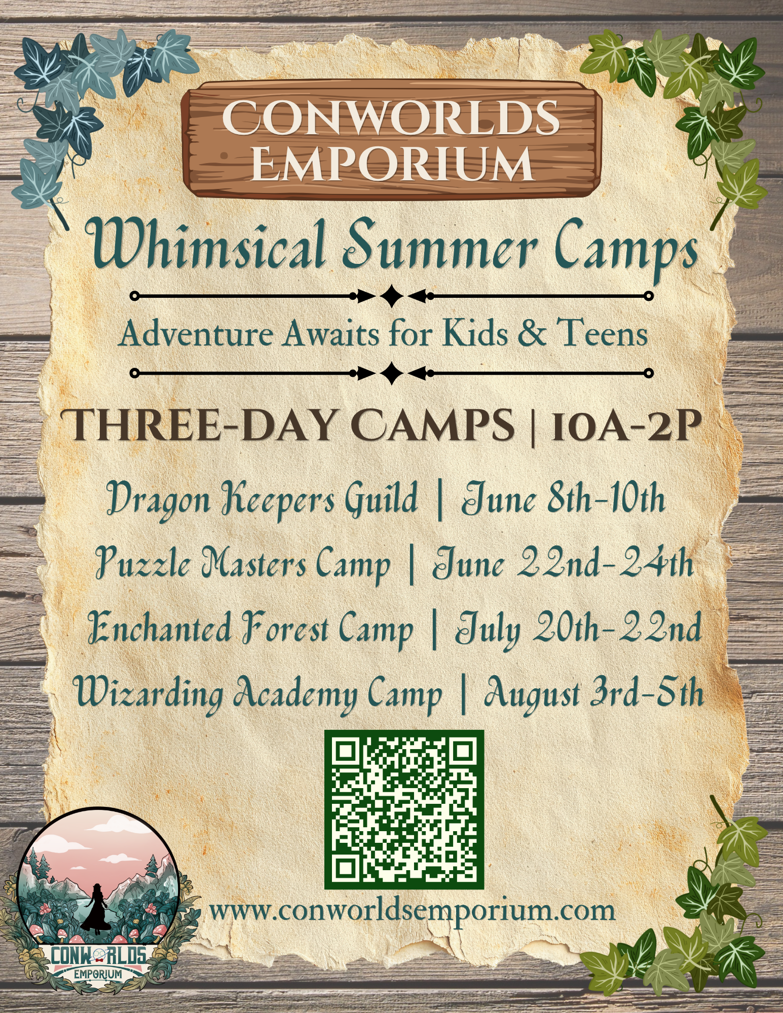 Puzzle Masters Whimsical Summer Camp
