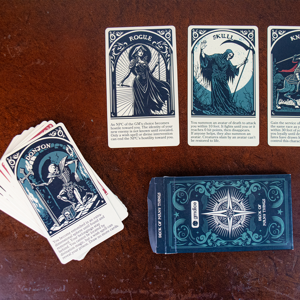 Game Master Dice - D&D Deck of Many Things: The Physical Manifestation Deck