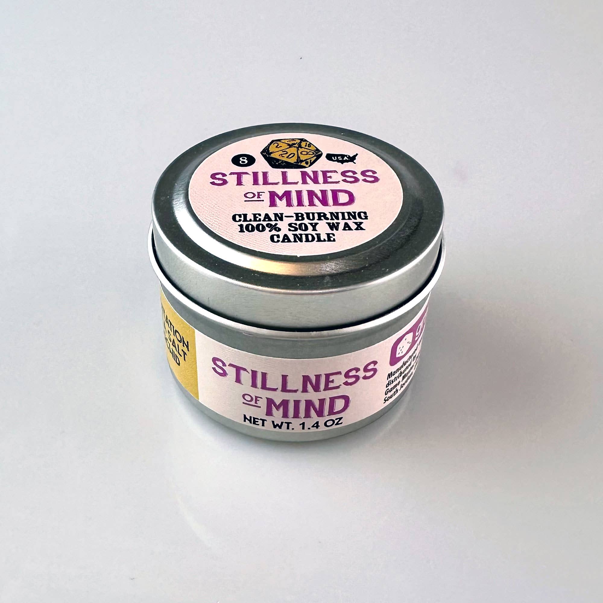 Game Master Dice - Stillness of Mind Gaming Candle