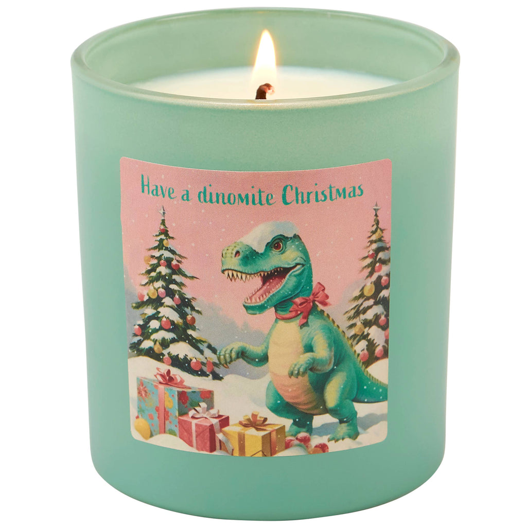 Primitives by Kathy - Dinomite Christmas Candle