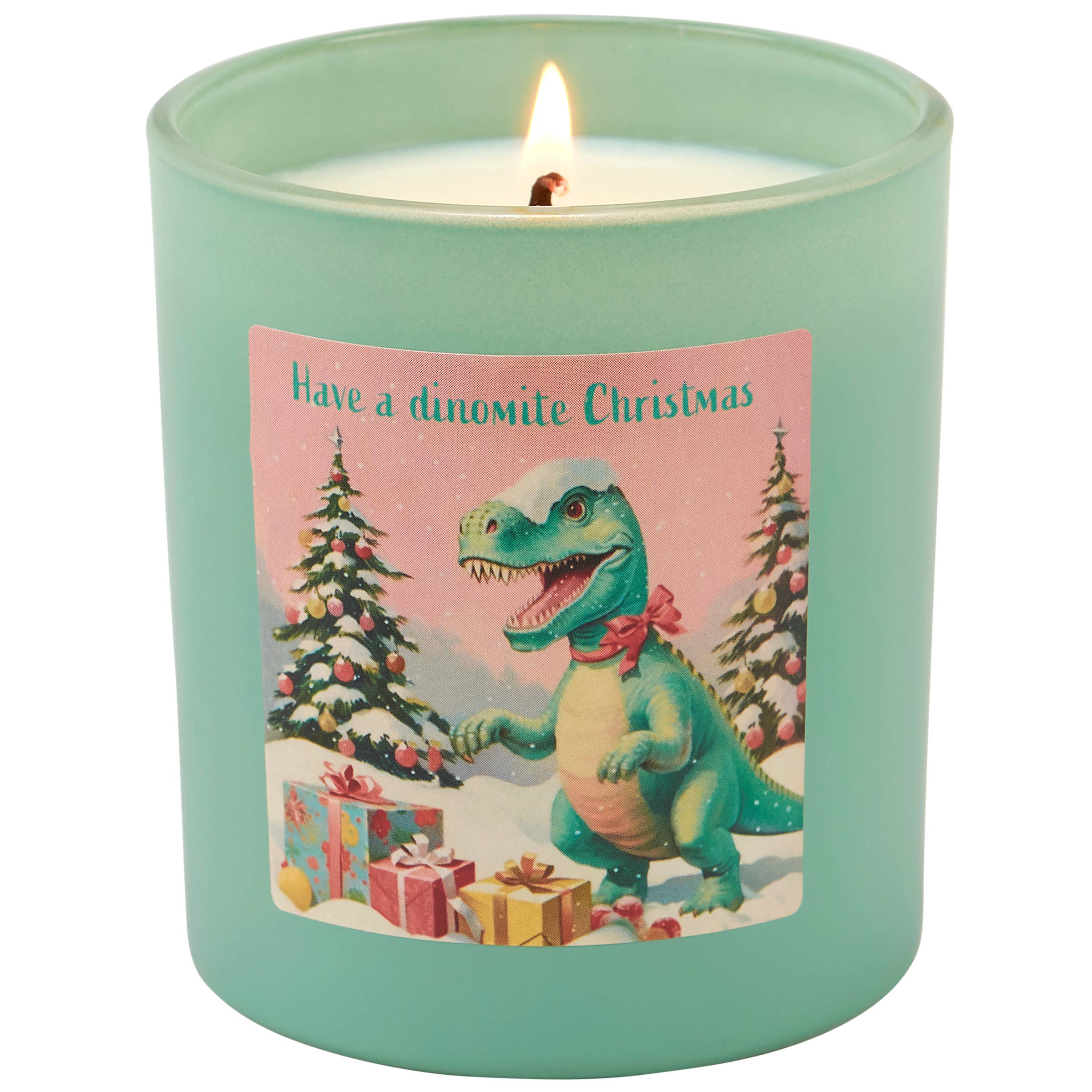 Primitives by Kathy - Dinomite Christmas Candle